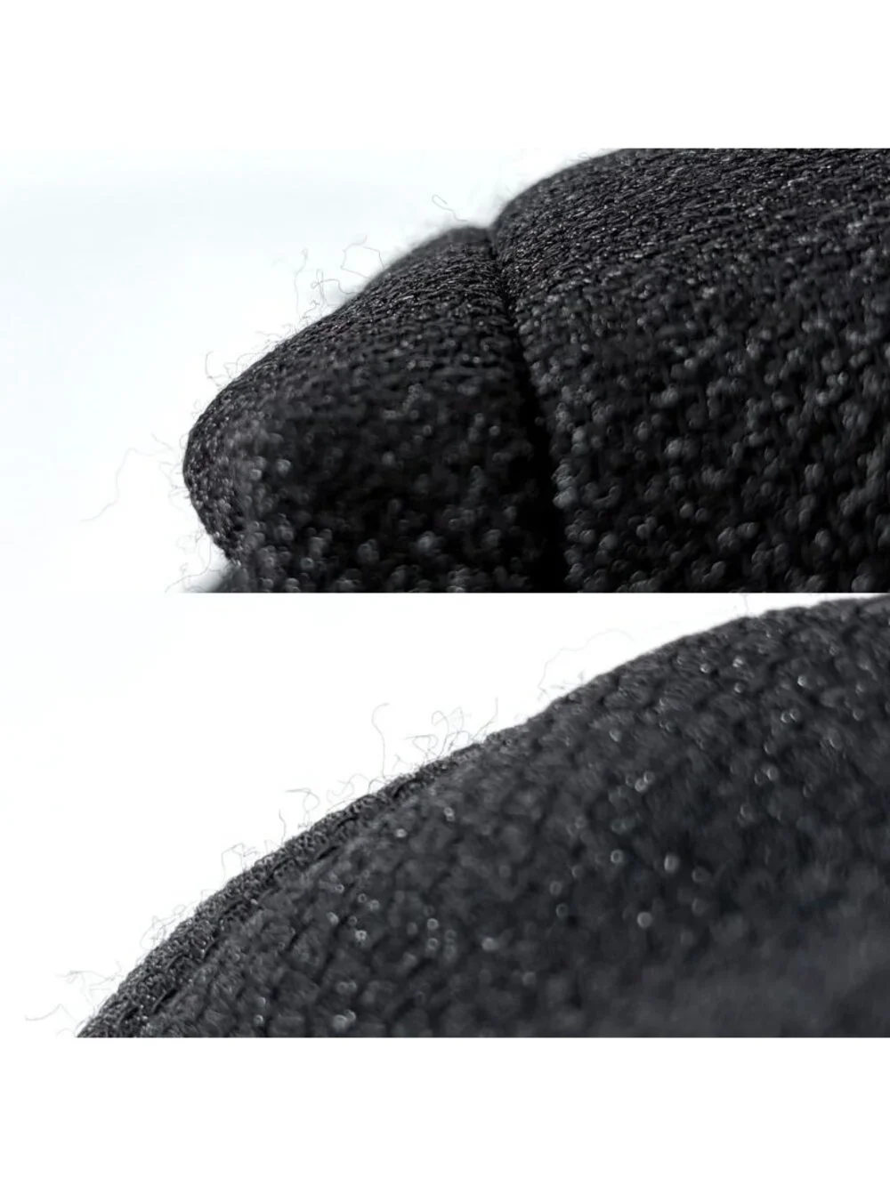Chanel Coat No Nylon Black Wool Autumn